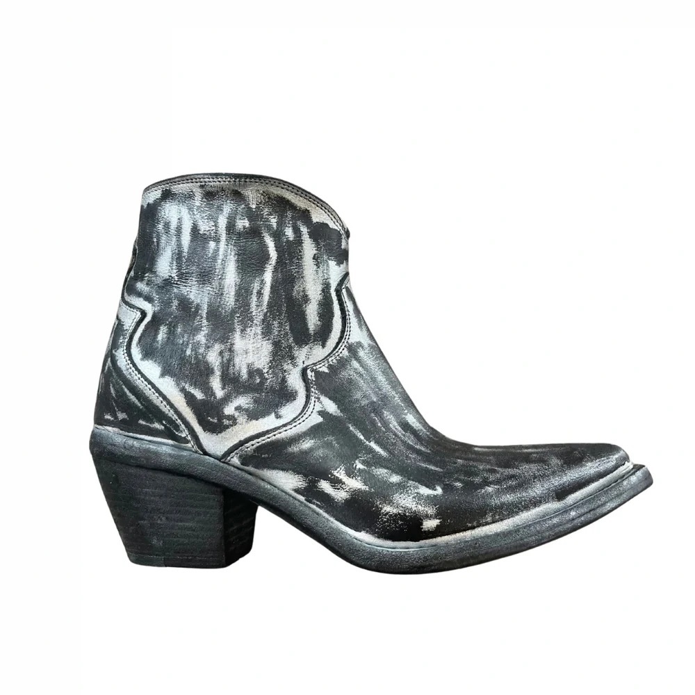 Paris Boot in Ignis Argento Nero